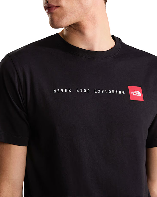 The North Face T-shirt Never Stop Exploring Regular Uomo Nero
