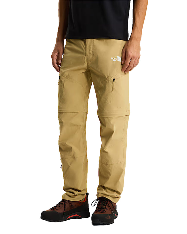 The North Face Pantalone Exploration Reg Tapered Convertible Uomo Beige