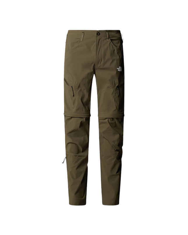 The North Face Exploration Reg Tapered Convertible Pantalone Uomo Verde