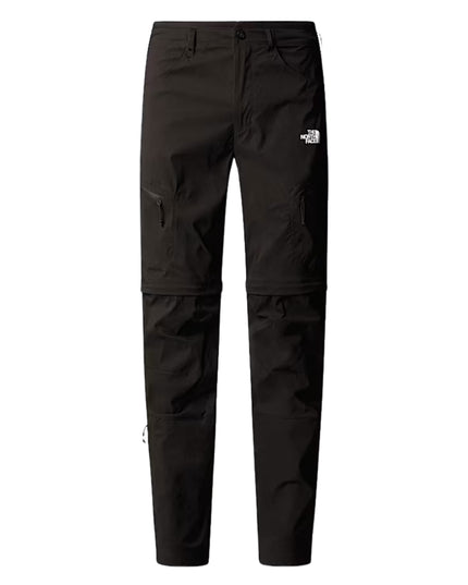 The North Face Pantalone Exploration Reg Tapered Convertible Uomo Nero