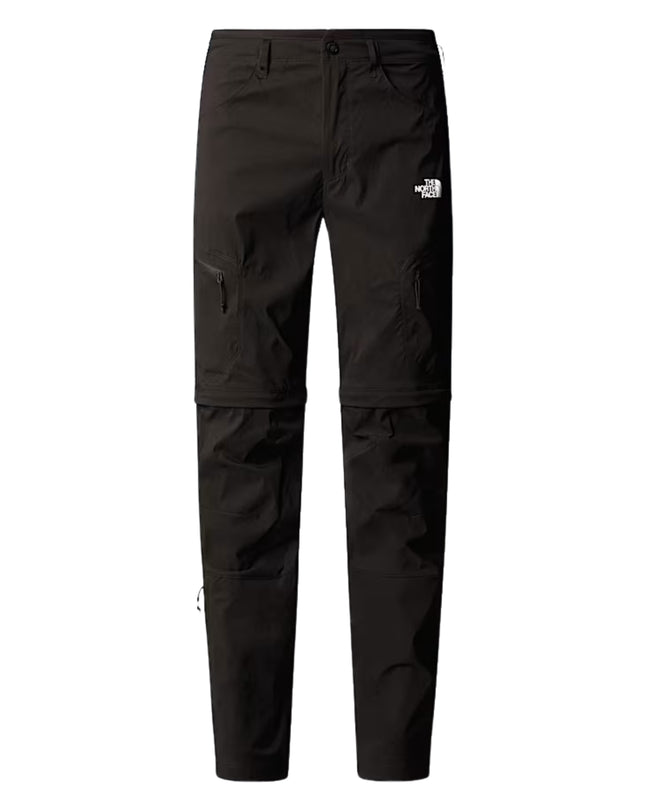 The North Face Pantalone Exploration Reg Tapered Convertible Uomo Nero