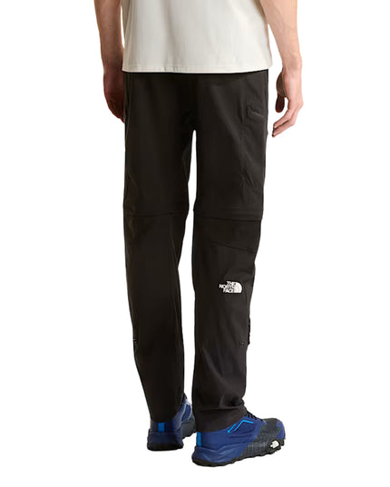 The North Face Pantalone Exploration Reg Tapered Convertible Uomo Nero