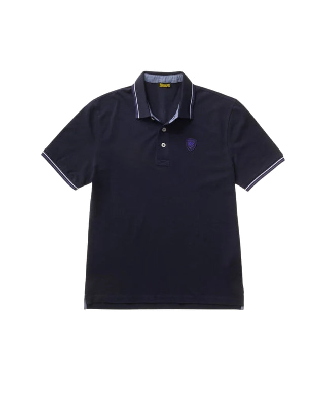 Blauer Polo Agassiz Uomo Blu