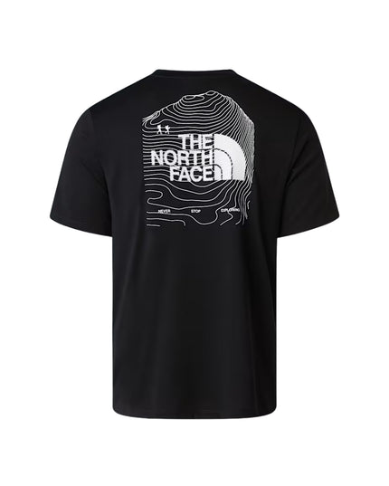 The North Face T-shirt Bitmap Logo Uomo Nero