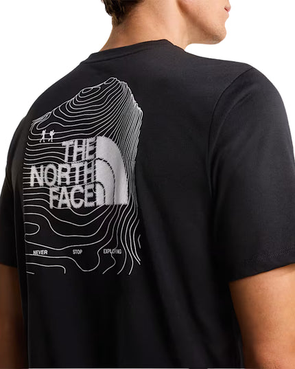 The North Face T-shirt Bitmap Logo Uomo Nero