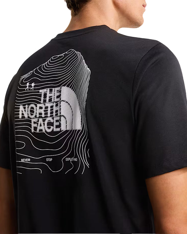 The North Face T-shirt Bitmap Logo Uomo Nero