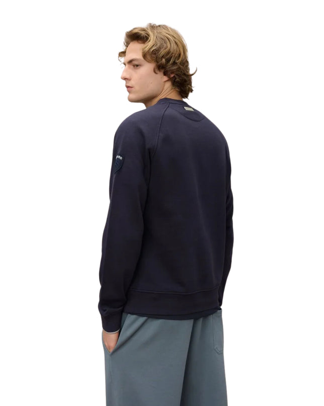 Blauer Felpa Camp Uomo Blu