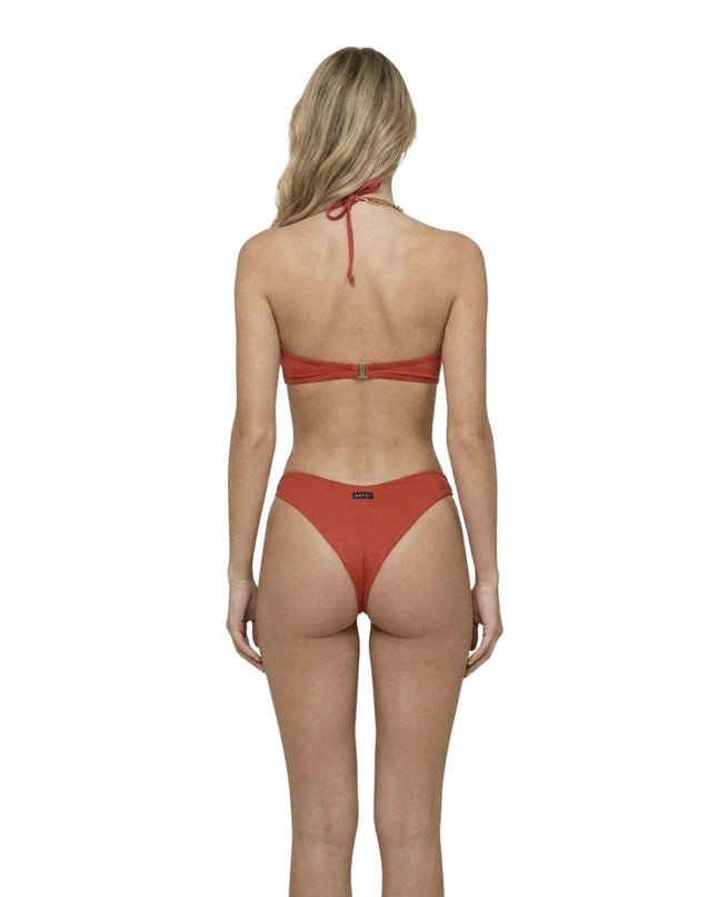 Me Fui Bikini Reggiseno con Ferretto e Slip Fisso Donna Rosso