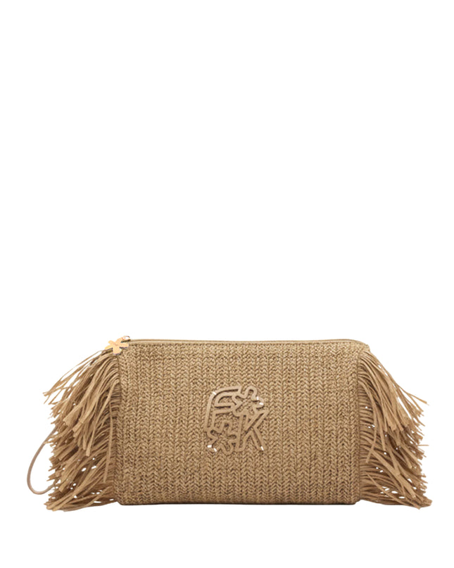 F**K Pochette Mare Donna Beige
