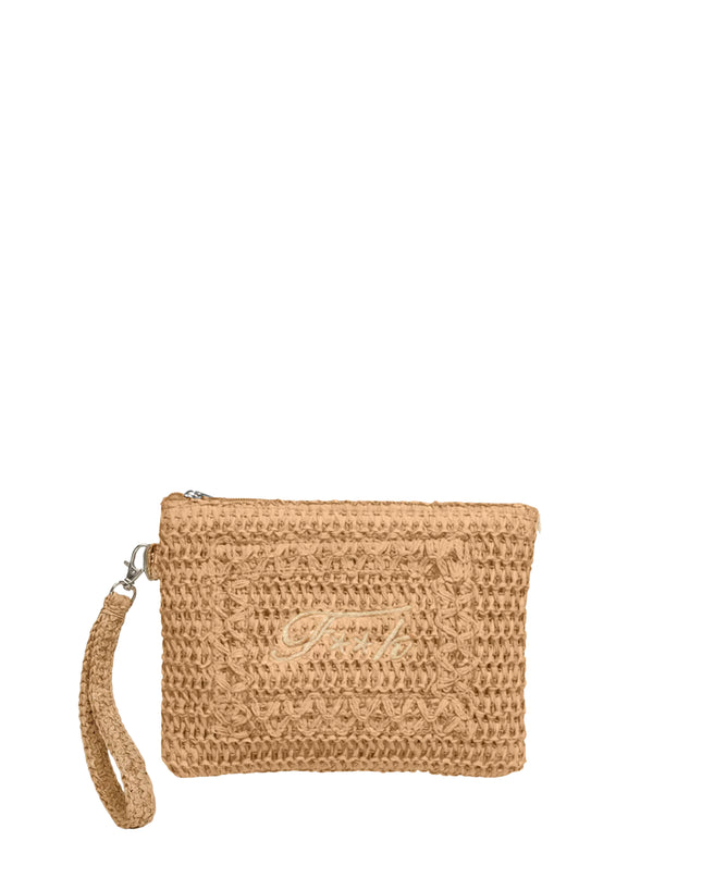 F**K Pochette Mare Donna Beige